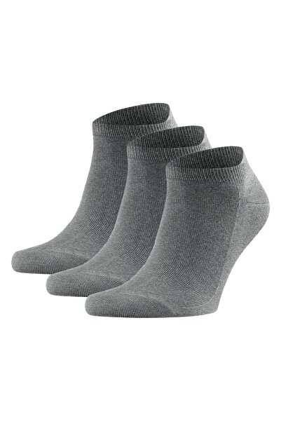 FALKE Herren Socken 3er Pack - Family Sneaker, Anti-Slip-System, Baumwollmisc...