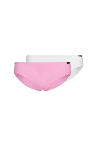 Skiny Mädchen Slip, 2er Pack - Rio-Slip, Bikini Briefs, Unterhose, Cotton Stretch