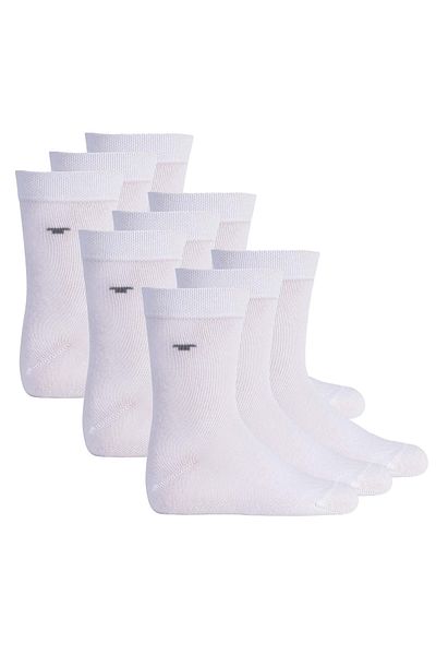 Tom Tailor Unisex Kinder Socken, 9er Pack - Strümpfe, Baumwolle, Logo, einfarbig