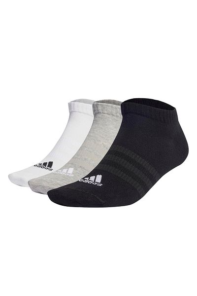 adidas Unisex Sneakersocken, 3er Pack - Thin and Light Sportswear Low Cut Socks, Logo, einfarbig