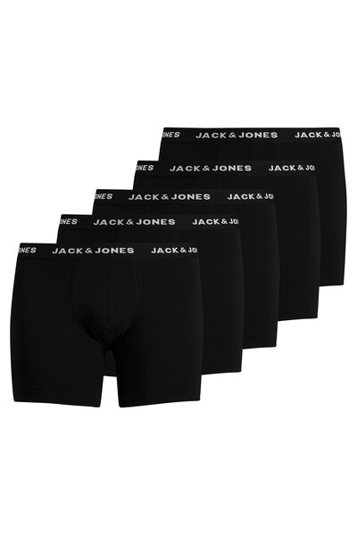 Jack & Jones JACK&JONES Herren Boxershorts, 5er-Pack - JACHUEY TRUNKS PLUS, B...