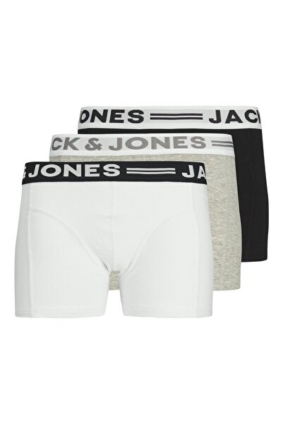 Jack & Jones JACK&JONES Jungen Boxershorts, 3er Pack - SENSE TRUNKS, Baumwoll...