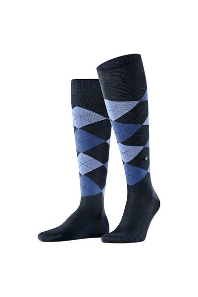 Burlington Herren Kniestrümpfe - MANCHESTER, Raute, One Size