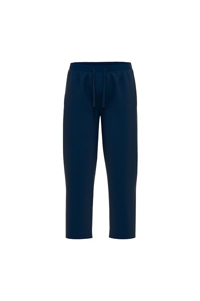 Götzburg GÖTZBURG Herren Pyjamahose - lang, Nachtwäsche, Hose, Baumwolle, Bund, einfarbig