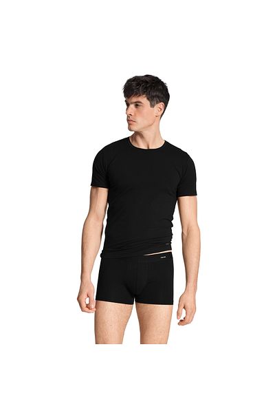 Calida Herren Boxershorts, 2er Pack - Cotton Code, Elastikbund, Activity Cotton