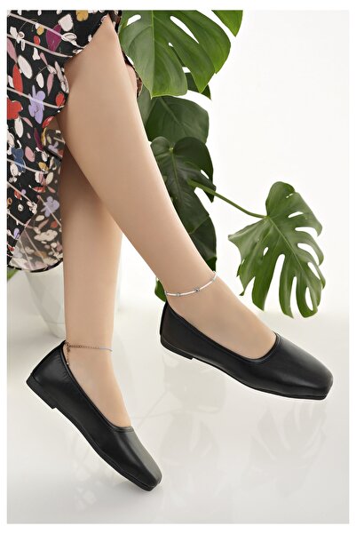 Modafırsat Жіночі повсякденні туфлі Babet чорного кольору