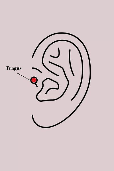 Clariss 316l Çelik Gold Renk Beyaz Mineli Kalp Sallantı Zirkon Taşlı Tragus Piercing