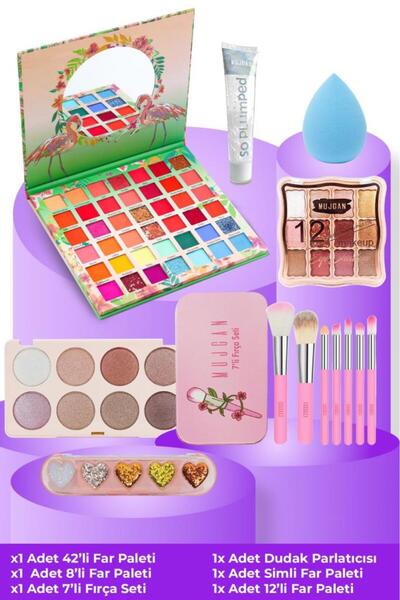 MUJGAN Flamingo Makyaj Seti