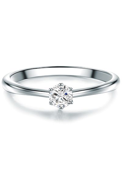 Trilani Silberring Ring Sterling Silber Zirkonia weiß