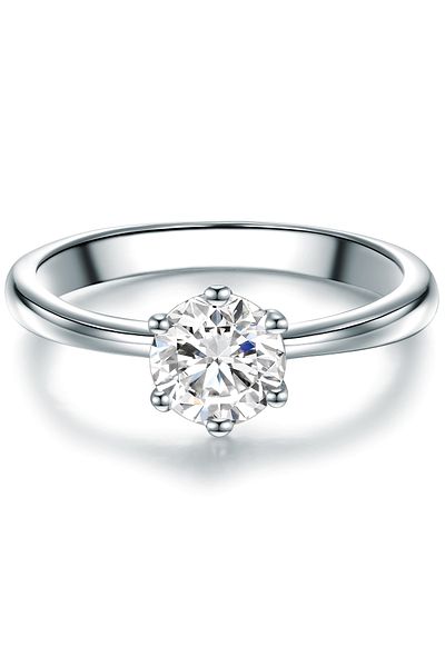 Trilani Silberring Ring Sterling Silber Zirkonia weiß