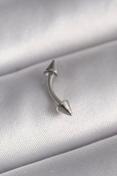 Clariss 316L Steel Silver Color Nail Model Piercing