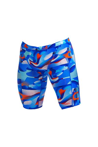 Funky Trunks Battle Blue Men's Swimsuit