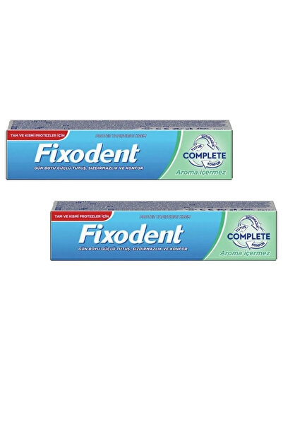 Fixodent Complete Diş Protez Yapıştırıcı Krem Aroması 47 gr X 2 Adet