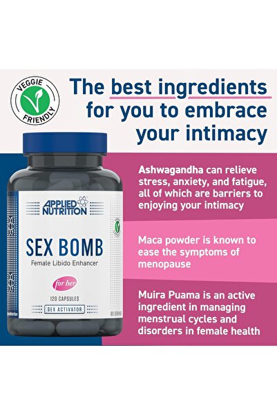 applied nutrition Female Libido Enhancer, 120 Capsules