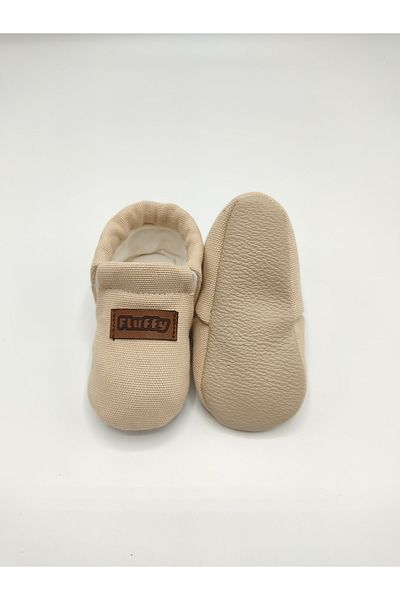 fluffy Baby, Velvet, Elastic, Non-Slip Leather, First-Step Home Shoes