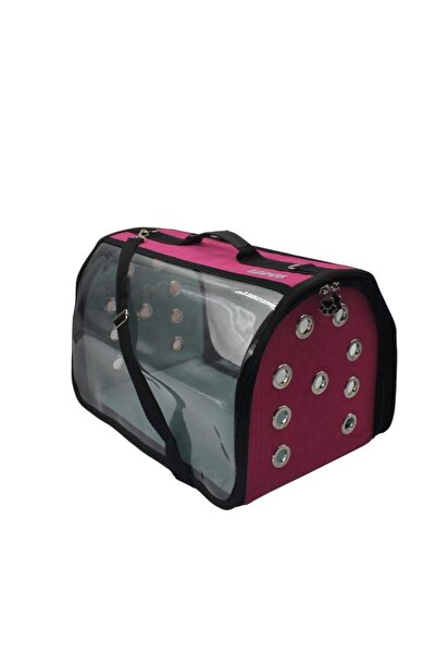 Lepus ŞEFFAF FLY BAG PEMBE