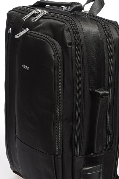 ÇÇS SİYAH UNISEX EVRAK VE SIRT ÇANTASI