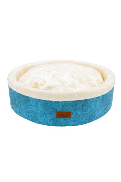 Lepus Mia Donut Yatak Mavi