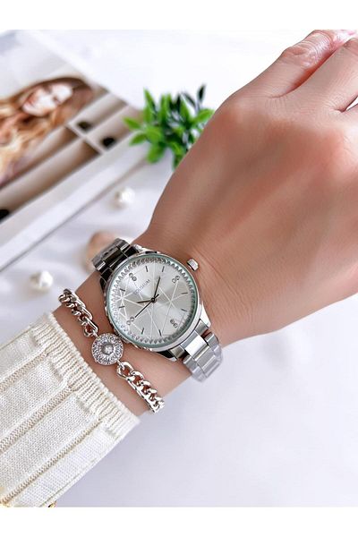 Coliseum Vintage Series Special Design Women's Wrist Watch with Bracelet Gift - Cl8369.M01