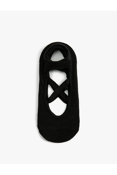 Koton Спортни чорапи за йога с кръстосани струни