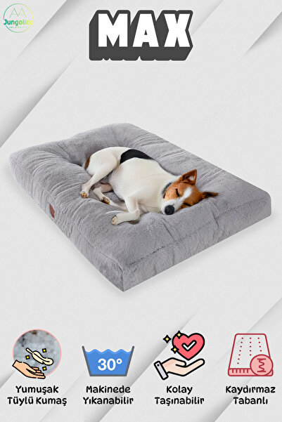 Jungolica Pet Products Max, Ultra Yumuşak, Kaydırmaz Tabanlı, Konforlu Kedi V...