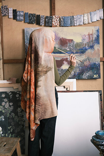 Qef Shawl Nature Modal Brush