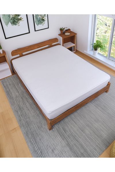 MONİVA Moniva Home Cotton Fitted Liquid Proof Mattresses Single Double Large Size
