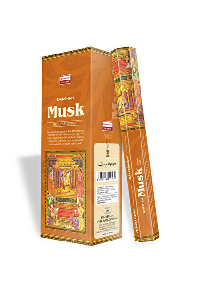 OrdoVeni Misk Kokulu 1 Kutu Çubuk Tütsü 20 Adet & Oda Kokusu