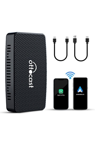 Schulzz Ottocast Play2video Pro 5 In 1 Apple Carplay, Android Auto All In One Kablosuz Araç Interface