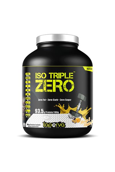 Laperva Iso Triple Zero Next Generation Whey Protein, Mango Passion Fruit, 4 LB