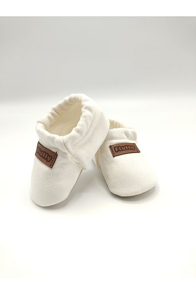 fluffy Baby, Velvet, Elastic, Non-Slip Leather, First-Step Home Shoes
