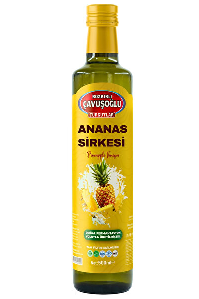 Bozkırlı Çavuşoğlu Ananas Sirkesi Doğal Fermantasyon 500ml