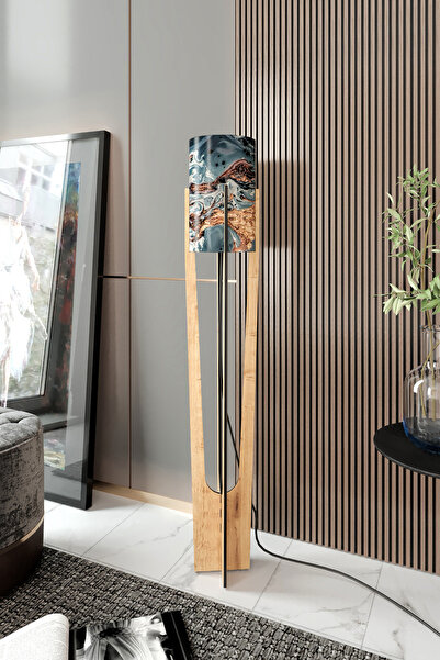 Halımax MİNİMALİST LAMBADER SAFİR MEŞE