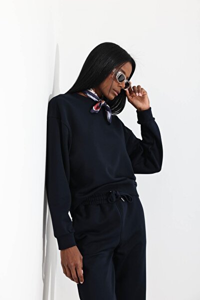 5in1Canpolat Navy Blue Classic Tracksuit