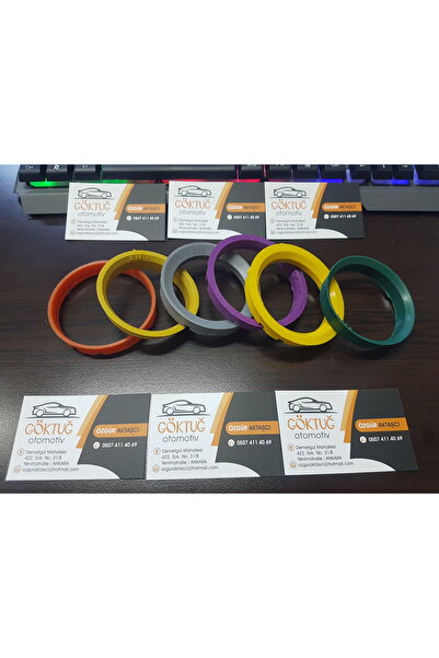göktuğ otomotiv Çelik Jant Bilezik Takımı Serisi 60.1 - 54.1 Uyumlu