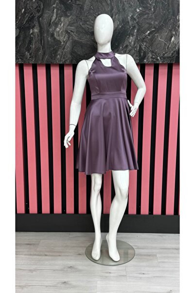 MODA MATMAZEL Saten Elbise