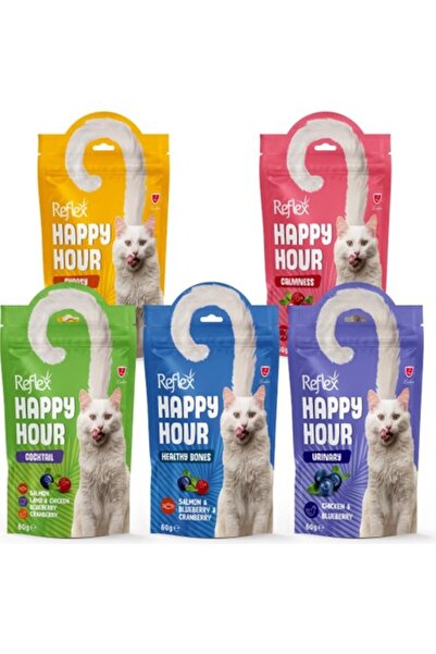 Reflex Happy Hour 5 Çeşit Kedi Ödül Maması