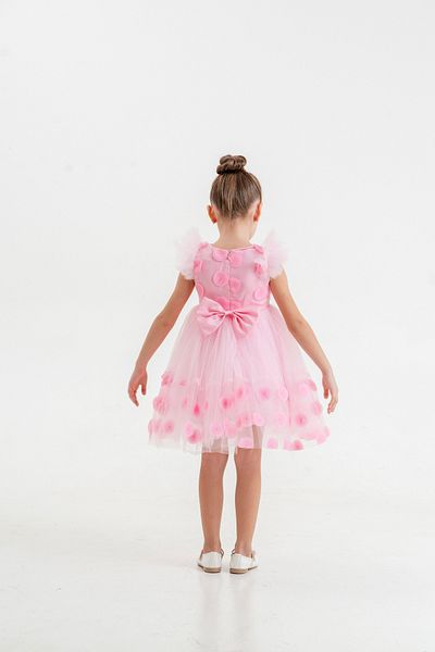 Eray Kids Βραδινό φόρεμα για κορίτσια με μανίκια βολάν και τσάντα δώρο 4-7 ετών