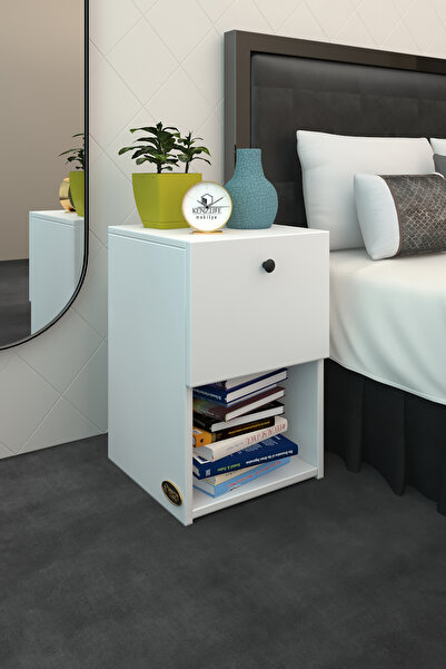 Kenzlife Komodin İzumi Byz 60*39*39 Komidin Kitaplık Ayakkabılık Kapaklı Arkalıklı