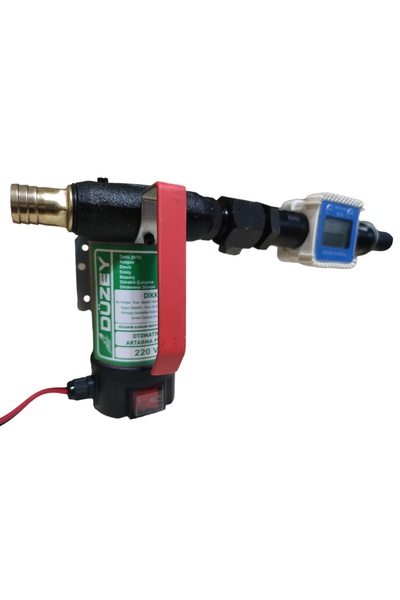 DÜZEY POMPA DÜZEY/220 VOLT MAZOT AKTARMA POMPASI & K24 DİJİTAL SAYAÇ SETİ (Lİ...