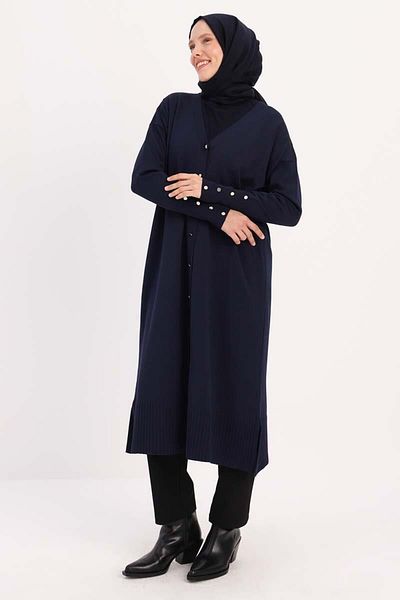 ALLDAY Ζακέτα με κουμπιά μπλε Navy