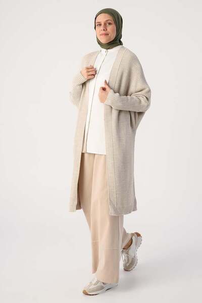 ALLDAY Taş-Önü Açık T-Kol Triko Hırka