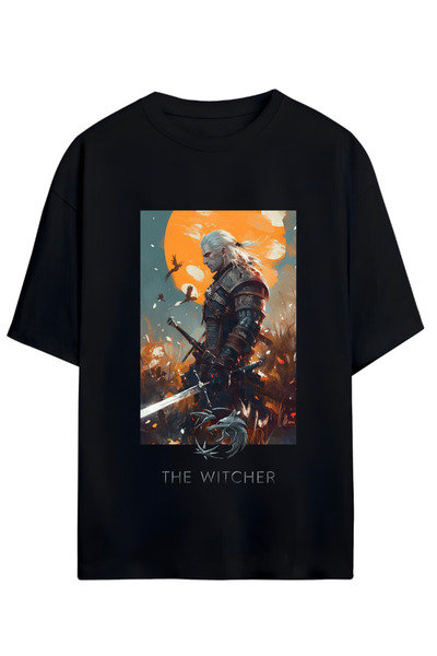 MAGORS THE WITCHER DIZAJNIRANA UNISEKS PAMUKSKA MAJICA VEĆEG VELIČINA