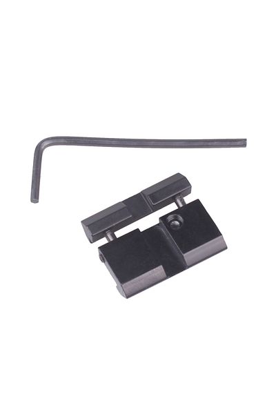 Choice C051-ly0003 .22 Cal 11mm Dovetail To 20mm Weaver Picatinny Base Snap In Rail Scope Mount Adapter