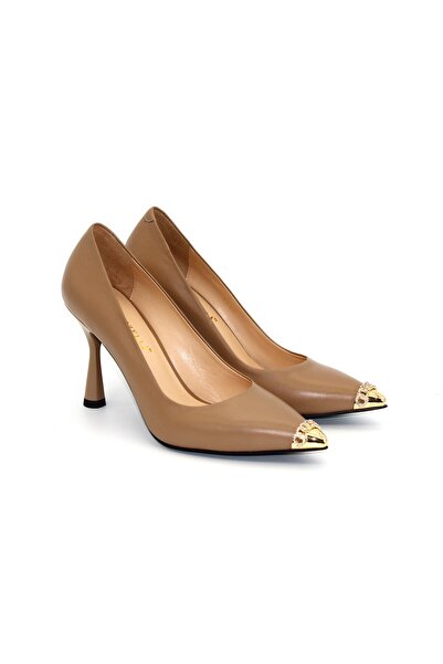 Gizzelli shoes Önü Metal Detaylı Stiletto