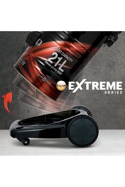 PANASONIC Drum Vacuum Cleaner 21 L 2200 W MC-YL788R747 Black