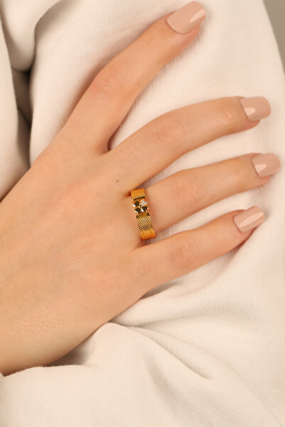 Çgk Çiğdem Gürel Kuyumculuk Yonca Hasır Altın Yüzük