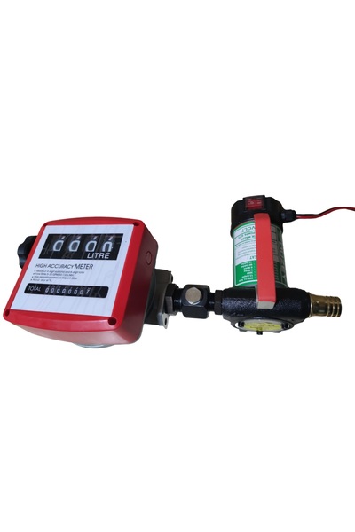 DÜZEY POMPA DÜZEY/220 VOLT MAZOT AKTARMA POMPASI & MEKANİK MAZOT SAYAÇ SETİ (...