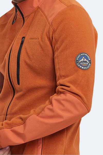 lumberjack M-CK26 ALWAR POLAR JACKET 2PR - ΠΟΡΤΟΚΑΛΙ - M - ST06867-ΠΟΡΤΟΚΑΛΙ-M
