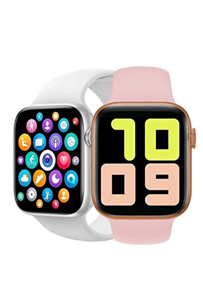 DigiMonster T700s Plus Yan Tuş Aktif Ips Ekran 2 Tuşlu Akıllı Saat Ios Androi...